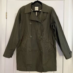 Marshall Artist‎ Waxed Cotton Trench Rain Jacket Urban Military Camo Medium